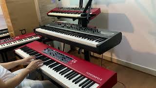 Nord Piano 4 vs Yamaha CP 73 |Sounds Comparison- Blessed Music