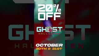 20% OFF Ghost Pink Cartridges this Halloween + FREE GIFTS  (P)