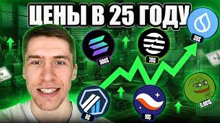 АЛЬТКОИНЫ в 2025 ГОДУ - СКОЛЬКО БУДЕТ ИКСОВ?!