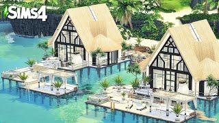 THE SIMS 4 | TROPICAL DREAM HOUSE | The Sims 4 | Speed Build | No CC