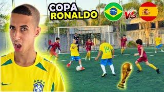 BRAZIL vs SPAIN CATCH FIRE! RONALDOS CUP ‹ Rikinho ›