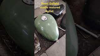 Royal Enfield studio restored bullet #automobile #bollywood #viralvideo