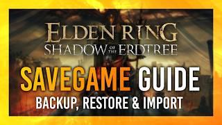 Savegame/Character Manager | Import, Download, Backup, Restore in Elden Ring: Shadow of Erdtree