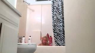 My daughter's bath tub meltdown