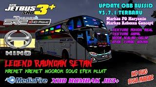 UPDATE OBB BUSSID V3.7.1 SOUND HINO LEGEND NGOROK SUOS | GRAFIK ULTRA 4K | BUS SIMULATOR INDONESIA