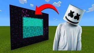How To Make A Portal To The Marshmello Dimension in Minecraft!