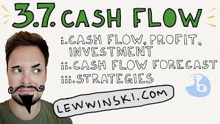 3.7 CASH FLOW / IB BUSINESS MANAGEMENT / cash flow forecast, profit, investment, strategies, cash