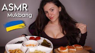 UKRAINIAN MUKBANG IN ASMR  Let's Eat Together and Chat 