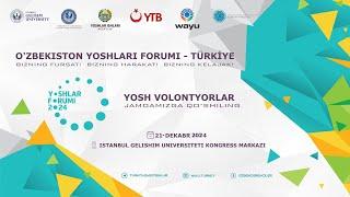 Turkiyada “Yoshlar forumi — 2024”