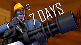 TF2: Spy Main Plays Heavy for 7 DAYS