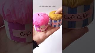 DIY miniature CupCake  #art #shorts diy paper crafts