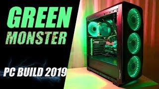 GREEN MONSTER l PC BUILD 2019 l INTEL XEON E5 2650 V2 + GTX 1070