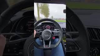 Audi R8 V10 x POV Drive.