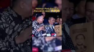 NGAKAK  Kelakuan King Hotman Paris #prabowo #presiden2024 #viral