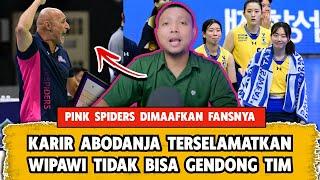 KARIR ABODANJA TERSELAMATKAN, WIPAWI TIDAK BISA GENDONG TIM HYUNDAI VS PINK SPIDERS VLEAGUE