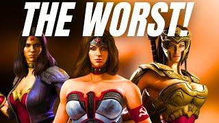 Ranking ALL Wonder Woman Characters | Injustice Gods Among Us 3.4.1 | iOS/Android