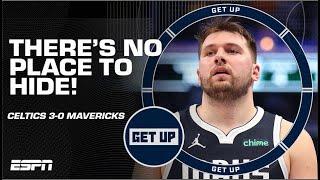 DRAINING TO WATCH?! Luka Doncic is the MOST DISAPPOINTING in the NBA Finals?! | Get Up