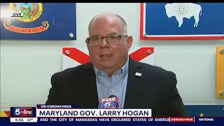 Governor Larry Hogan gives Updates on Maryland's Coronavirus Response on WTTG