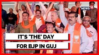 Gujarat Election 2022 | Gujarat Election Result 2022 | Massive Celebrations At BJP Office In Gujarat