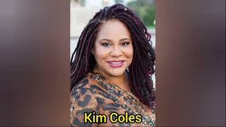 Kim Coles is a comedian and actress known for her role on the TV show "Living Single