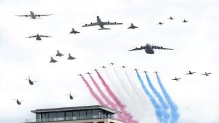 Military Fly Past For The King’s Birthday [4K]