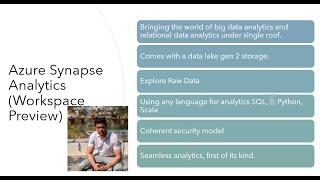 Tour of Synapse Analytics Workspace