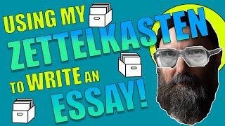 Using the Zettelkasten (and Obsidian) to Write an Essay