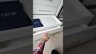 fitted wardrobe hidden drawer