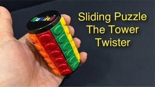 Scrambling and Solving the TOWER TWISTER (sliding puzzle)