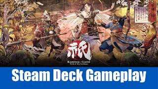 Kunitsu-Gami Path of the Goddess Steam Deck Gameplay