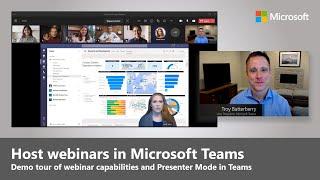 Host webinars in Microsoft Teams | Deep dive on new presenter and attendee experiences