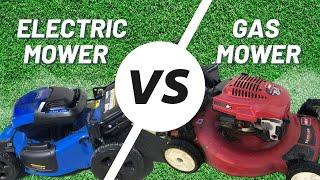 Electric Lawn Mower vs Gas Lawn Mower Review