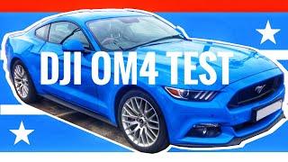 Test DJI OM4 on the Mustang GT