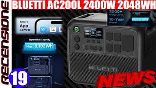 Here we are REVIEW Bluetti AC200L 2400w 1200w 2048Wh solar power station