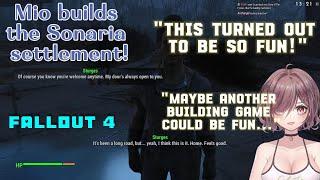 Mio builds the Sonaria settlement! | Fallout 4