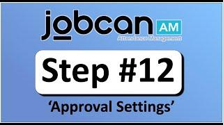 Tutorial 12 "Approval Settings"