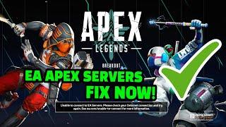EA Apex Servers ? Apex Unable To Connect To EA Servers ? FIX NOW  ea.com/unable-to-connect apex?