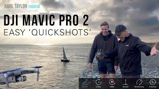 DJI Drone Photography: Using ‘QuickShots’ on a DJI Mavic 2 Pro drone for first time! Episode 2.