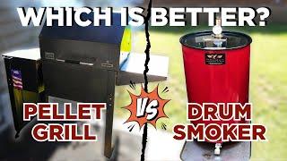 Which Is Better? Pellet Grill vs Drum Smoker