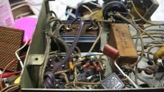 Repair of a 1930's Airline AM tube radio