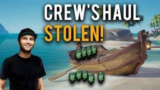 Best Sea of Thieves stealth heist EVER! Summit1G steals crew's haul