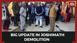 Joshimath News: CM Dhami 'No House Will Be Demolished Only 2 Hotels In Danger Zone To Be Razed'