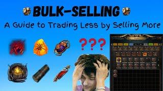 Bulk-Selling in Path of Exile - A Guide to Trading Less By Selling More