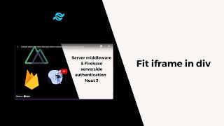 How to fit an iframe in a div element | iframe with custom width | custom iframe container