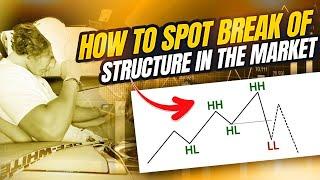 How to Spot a Break of Structure in the Market