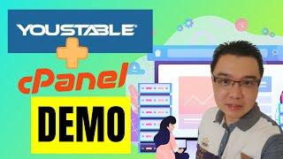 YouStable Hosting Demo - cPanel WordPress Tutorial Demo - YouStable Hosting Review