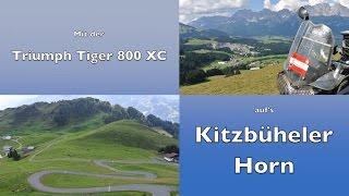 Kitzbüheler Horn mit dem Motorrad