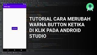 [UPDATE] How to Change the button color when clicked on Android Studio