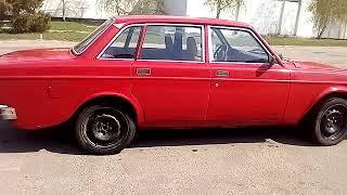 Volvo 244 red TRECKHAWK !!! мойка  и едкий красный цвет , срывает мозг!