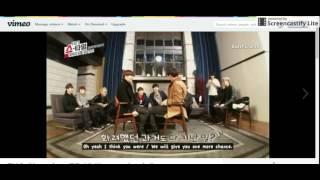 Kai Has Thigh Power  Thigh Contest Scene From EXO Showtime Ep 12